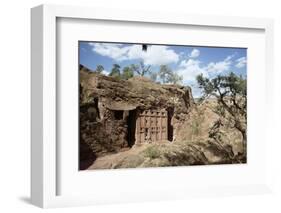 Abba Libanos Church, Lalibela, Unesco World Heritage Site, Ethiopia, Africa-Sybil Sassoon-Framed Photographic Print