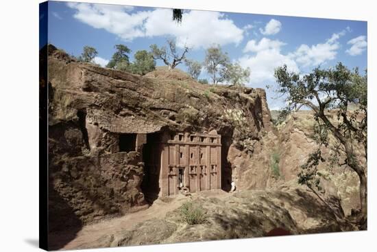 Abba Libanos Church, Lalibela, Unesco World Heritage Site, Ethiopia, Africa-Sybil Sassoon-Stretched Canvas
