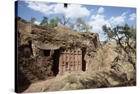 Abba Libanos Church, Lalibela, Unesco World Heritage Site, Ethiopia, Africa-Sybil Sassoon-Stretched Canvas