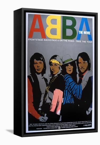 Abba: the Movie, Poster, Abba, 1977-null-Framed Stretched Canvas