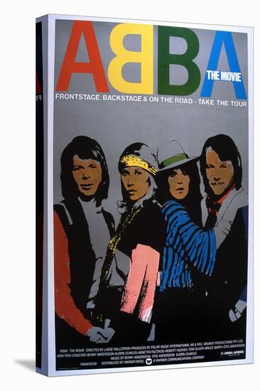 Abba: the Movie, Poster, Abba, 1977-null-Stretched Canvas