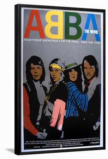 Abba: the Movie, Poster, Abba, 1977-null-Framed Poster