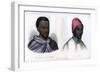 Abbas Gregorius and a Native of Hausa, 1848-null-Framed Giclee Print
