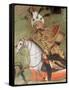 Abbas I the Great (1571-1629). Shah of the Safavid Dynasty-null-Framed Stretched Canvas