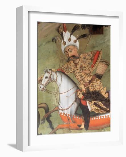 Abbas I the Great (1571-1629). Shah of the Safavid Dynasty-null-Framed Giclee Print