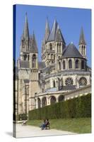 Abbaye-Aux-Hommes, Caen, Normandy, France, Europe-Rolf Richardson-Stretched Canvas