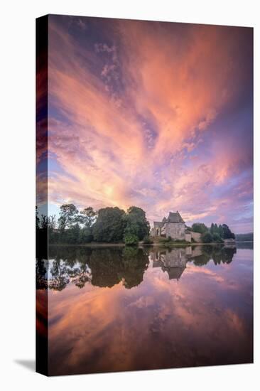 Abbaye De Paimpont in Brocéliande-Philippe Manguin-Stretched Canvas