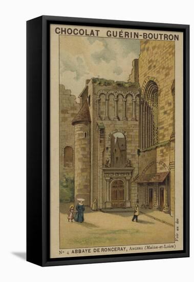 Abbaye De Ronceray, Angers, Maine-Et-Loire-null-Framed Stretched Canvas