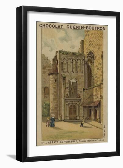 Abbaye De Ronceray, Angers, Maine-Et-Loire-null-Framed Giclee Print