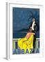 Abbazia, Sophisticated Couple-null-Framed Art Print