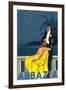 Abbazia, Sophisticated Couple-null-Framed Art Print