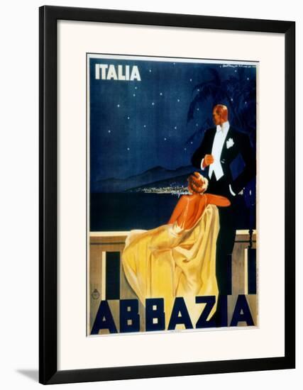 Abbazia-W. Zalina-Framed Art Print