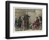 Abbe De L'Epee French Inventor of a Sign Language to Enable Deaf-Mutes to Communicate-Albert Chereau-Framed Art Print