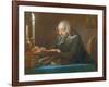 Abbe Jean-Jacques Huber, 1742-Maurice Quentin de La Tour-Framed Giclee Print