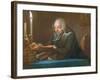 Abbe Jean-Jacques Huber, 1742-Maurice Quentin de La Tour-Framed Giclee Print