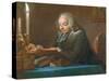 Abbe Jean-Jacques Huber, 1742-Maurice Quentin de La Tour-Stretched Canvas