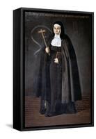 Abbess Jerónima De La Fuente, 1620-Diego Velazquez-Framed Stretched Canvas