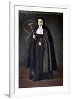 Abbess Jerónima De La Fuente, 1620-Diego Velazquez-Framed Giclee Print