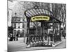 Abbesses Metro Station - Montmartre - Paris-Philippe Hugonnard-Mounted Photographic Print