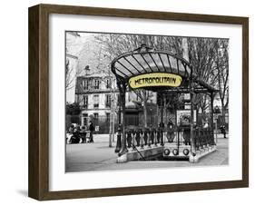 Abbesses Metro Station - Montmartre - Paris-Philippe Hugonnard-Framed Premium Photographic Print