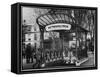 Abbesses Metro Station - Montmartre - Paris-Philippe Hugonnard-Framed Stretched Canvas