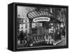 Abbesses Metro Station - Montmartre - Paris-Philippe Hugonnard-Framed Stretched Canvas