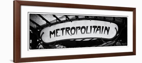 Abbesses Metro Station - Montmartre - Paris-Philippe Hugonnard-Framed Photographic Print