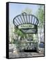 Abbesses Metro Station, Paris, France-Roy Rainford-Framed Stretched Canvas