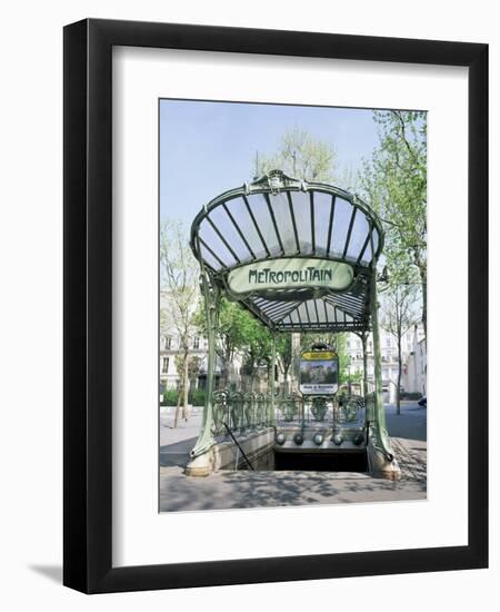 Abbesses Metro Station, Paris, France-Roy Rainford-Framed Premium Photographic Print