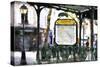 Abbesses Subway Paris-Philippe Hugonnard-Stretched Canvas