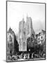 Abbeville, France - Cathedral-A.H. Payne-Mounted Art Print