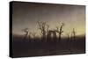 Abbey Among Oak Trees, Ca 1809-Caspar David Friedrich-Stretched Canvas