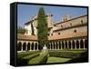 Abbey, Arles-Sur-Tech, Vallespir, Languedoc-Roussillon, France, Europe-Richardson Rolf-Framed Stretched Canvas