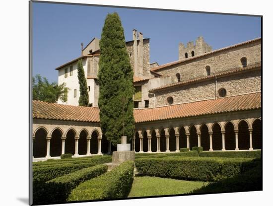 Abbey, Arles-Sur-Tech, Vallespir, Languedoc-Roussillon, France, Europe-Richardson Rolf-Mounted Photographic Print