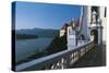 Abbey at the Riverbank, Augustinian Abbey, Danube River, Durnstein, Wachau, Lower Austria, Austria-null-Stretched Canvas