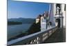 Abbey at the Riverbank, Augustinian Abbey, Danube River, Durnstein, Wachau, Lower Austria, Austria-null-Mounted Giclee Print