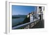 Abbey at the Riverbank, Augustinian Abbey, Danube River, Durnstein, Wachau, Lower Austria, Austria-null-Framed Giclee Print