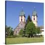 Abbey Chuch, Spring, St. Maergen, Glottertal Valley, Black Forest, Baden Wurttemberg, Germany-Markus Lange-Stretched Canvas