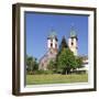 Abbey Chuch, Spring, St. Maergen, Glottertal Valley, Black Forest, Baden Wurttemberg, Germany-Markus Lange-Framed Photographic Print