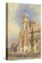 Abbey Church of Klosterneuburg, 1844-Rudolph von Alt-Stretched Canvas