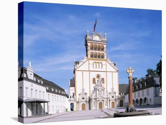 Abbey Church of St. Matthias, Trier, Rheinland-Pfalz, Germany-Hans Peter Merten-Stretched Canvas