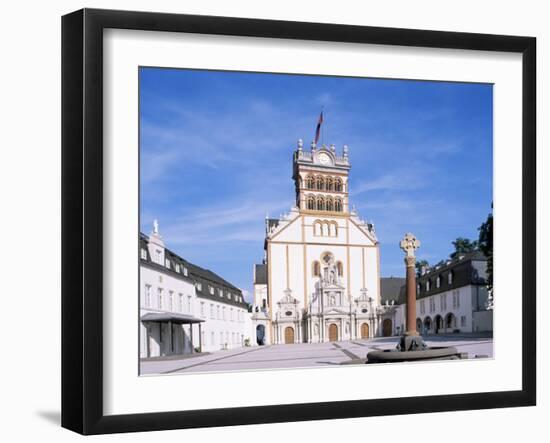 Abbey Church of St. Matthias, Trier, Rheinland-Pfalz, Germany-Hans Peter Merten-Framed Photographic Print