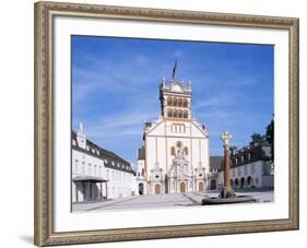 Abbey Church of St. Matthias, Trier, Rheinland-Pfalz, Germany-Hans Peter Merten-Framed Photographic Print