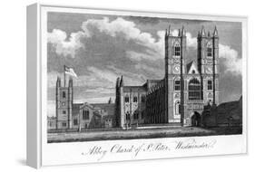 Abbey Church of St Peter, Westminster, London, 1805-null-Framed Stretched Canvas