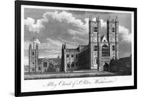 Abbey Church of St Peter, Westminster, London, 1805-null-Framed Giclee Print