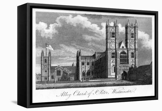 Abbey Church of St Peter, Westminster, London, 1805-null-Framed Stretched Canvas