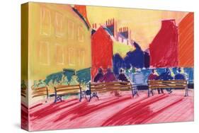 Abbey Churchyard, Bath-Marco Cazzulini-Stretched Canvas