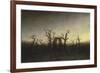 Abbey in the Oak Forest-Caspar David Friedrich-Framed Giclee Print