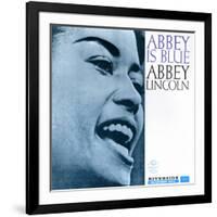 Abbey Lincoln - Abbey is Blue-Paul Bacon-Framed Art Print