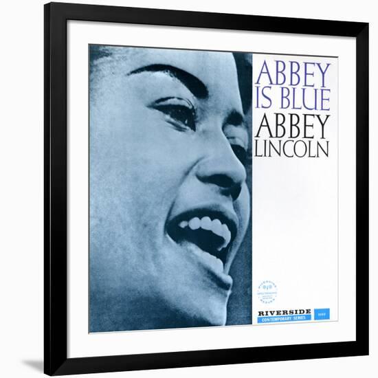 Abbey Lincoln - Abbey is Blue-Paul Bacon-Framed Art Print